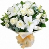 Beyaz Çiçek Buketi